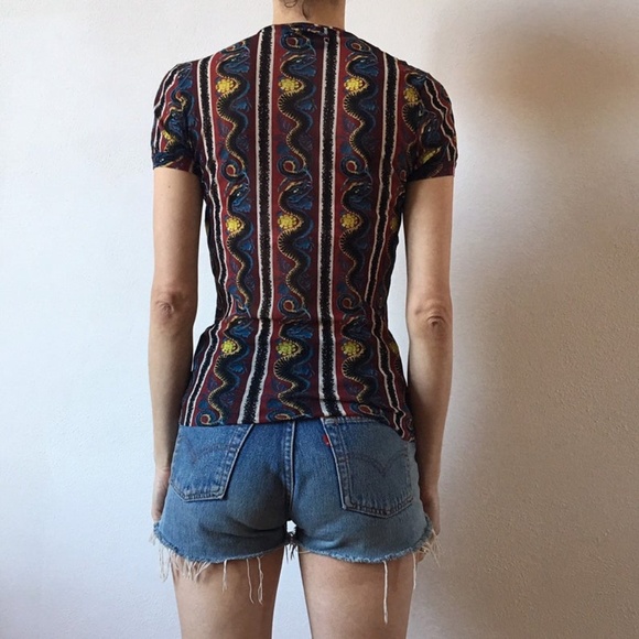 90s Jean Paul Gaultier Snakes Sheer Mesh Club.... - Picture 3 of 14